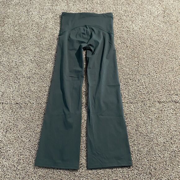 SPANX Women's Booty Boost Flare Pant Leggings Green Size L Petite Activewear - Picture 2 of 5